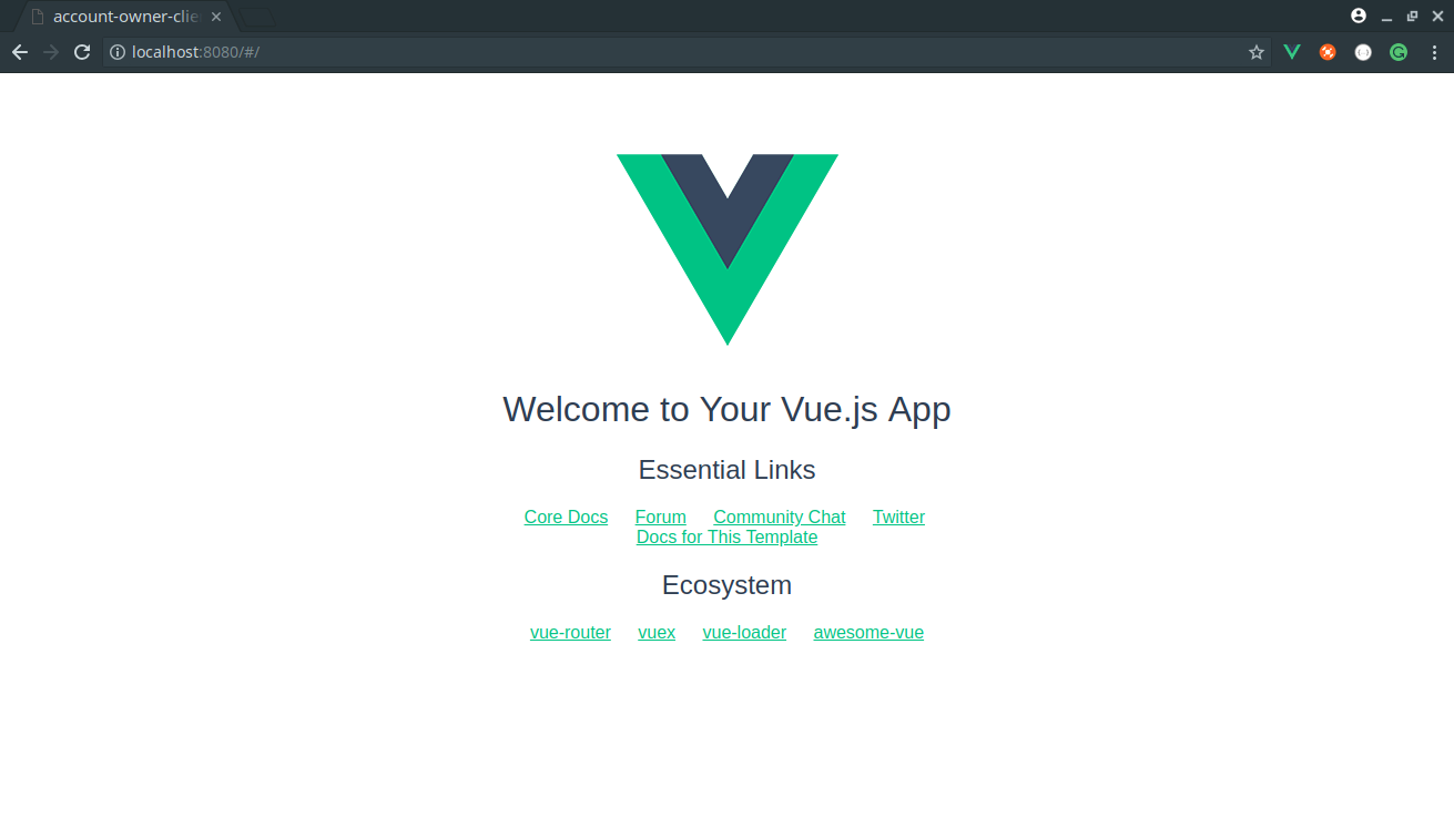 Как создать проект на vue