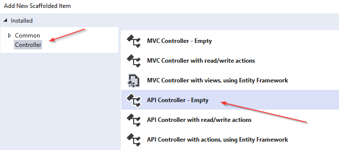 Adding owner controller