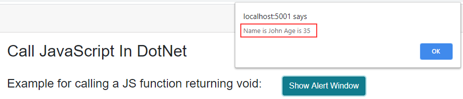 Sending objects from .NET to JavaScript code