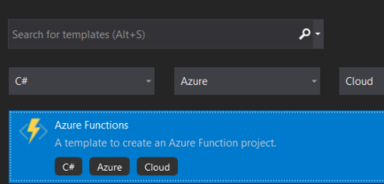 create azure function apps project