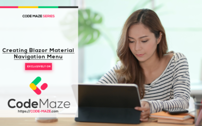 Creating Blazor Material Navigation Menu
