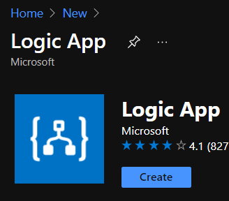 create azure logic apps