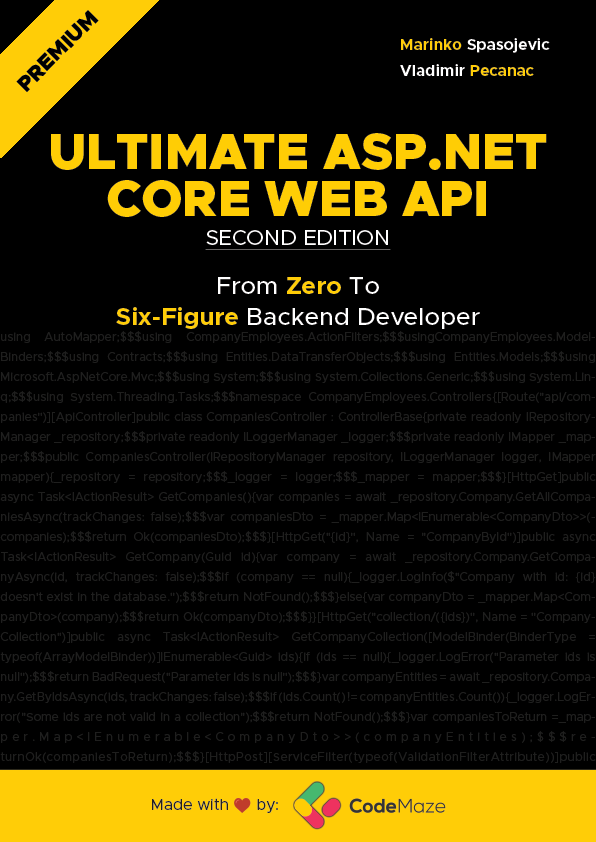 Ultimate Asp Net Core Web Api Second Edition