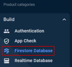 firestore database