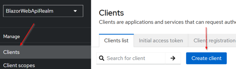Keycloak Authentication - ASP.NET Core Web API - Blazor WASM
